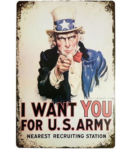 P*e様 ヴィンテージ アメリカ US ARMY 看板　アンティーク 雑貨 レア Amazon.com: Desperate Enterprises Uncle Sam I Want You for U.S.